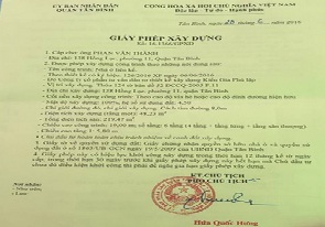 giấy phép phá dỡ